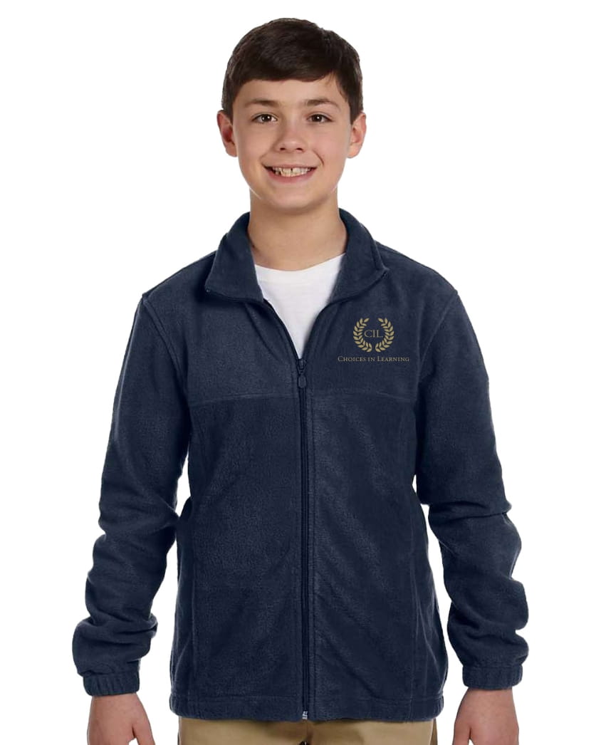 Youth Zip Fleece Jacket : CIL-WE24B