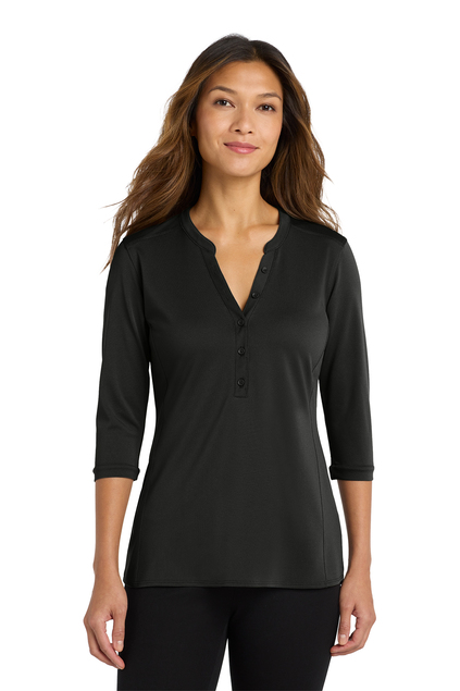 Port Authority Women's UV Choice Pique Henley