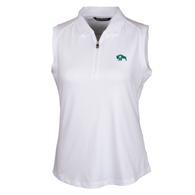 Cutter & Buck Forge Stretch Women's Sleeveless Polo - DISCONTINUED