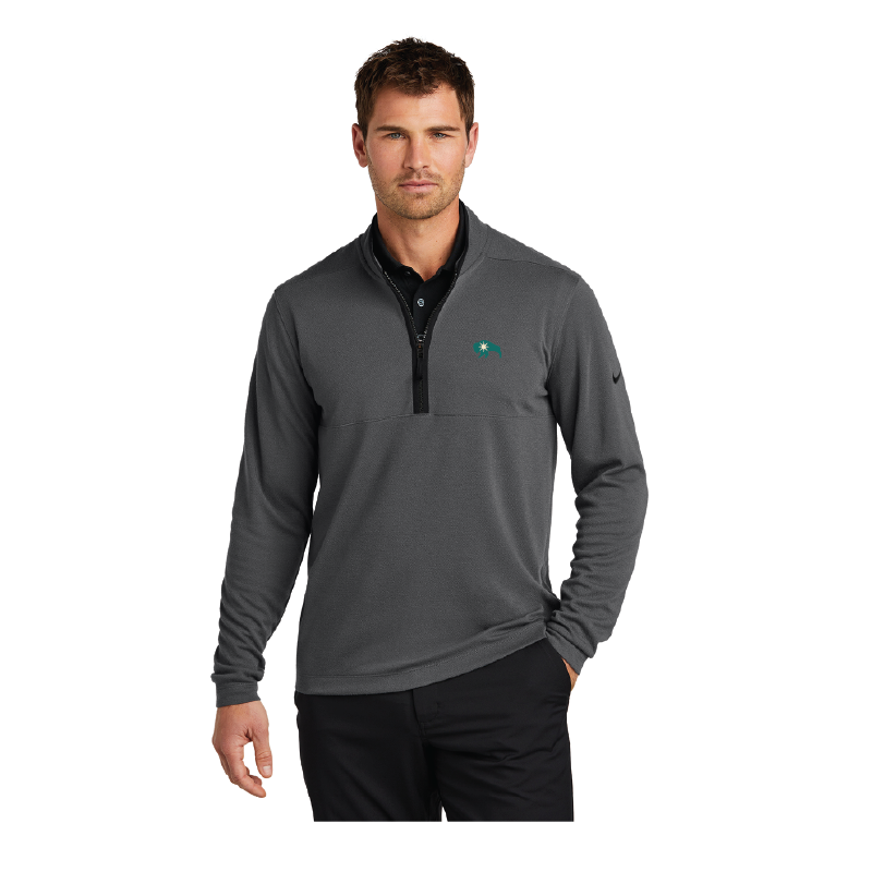 Nike Textured 1/2-Zip Cover-Up