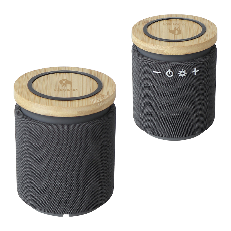 Bamboo Wireless Speaker & 10W Wireless Charger