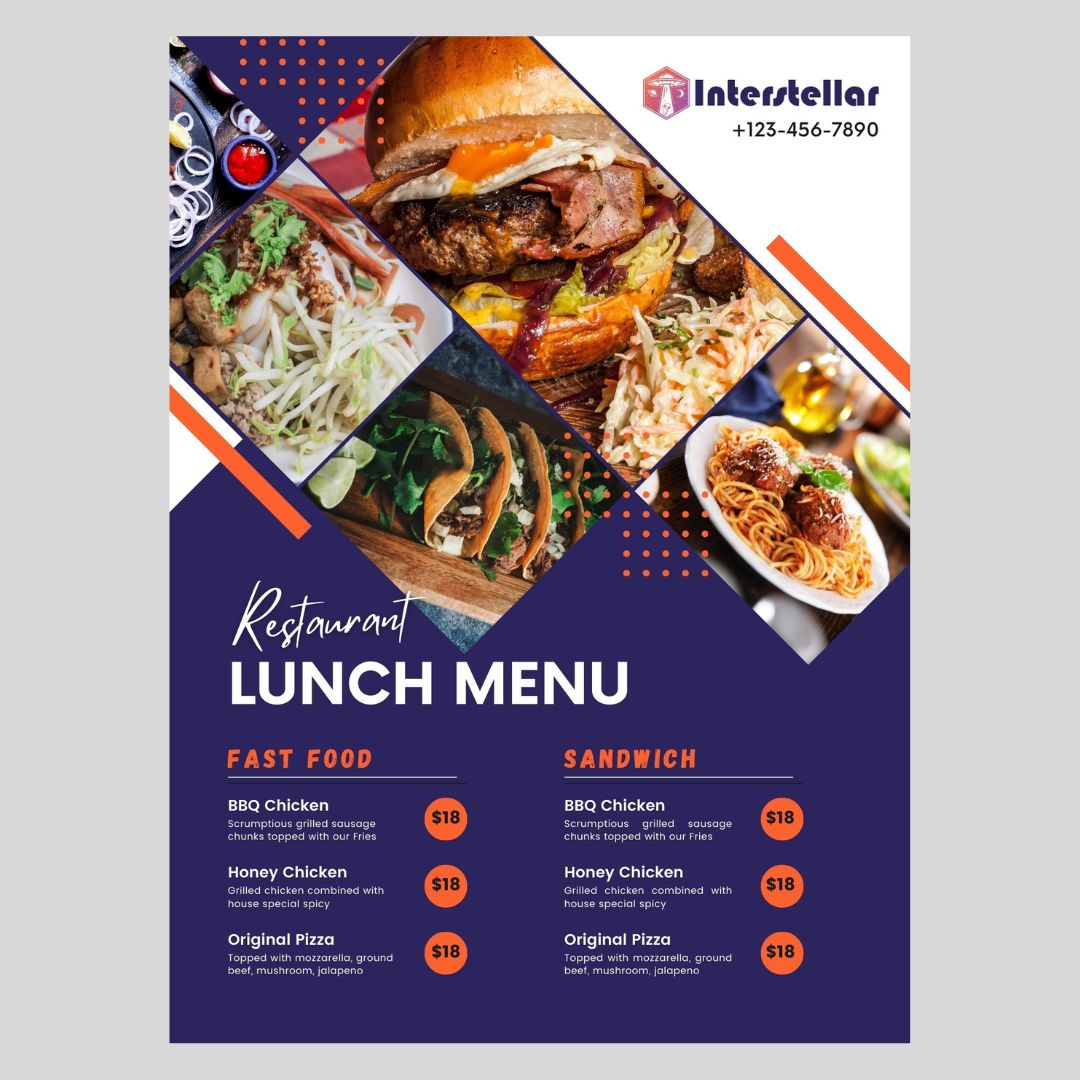 Lunch Menu