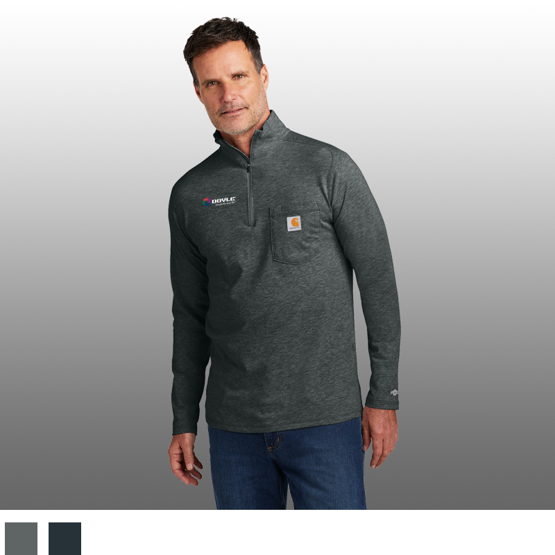 Carhartt Force® 1/4-Zip Long Sleeve T-Shirt