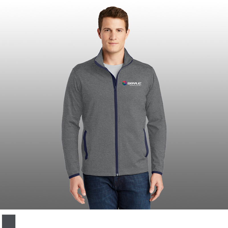 Sport-Tek® Sport-Wick® Contrast Full-Zip Jacket