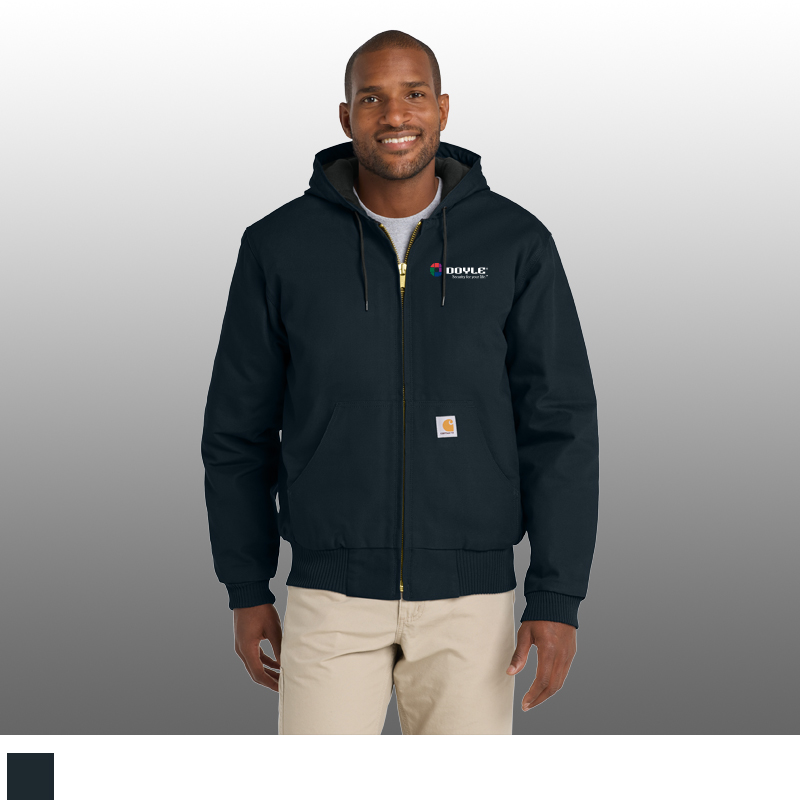 Carhartt® Quilted-Flannel-Lined Duck Active Jacket