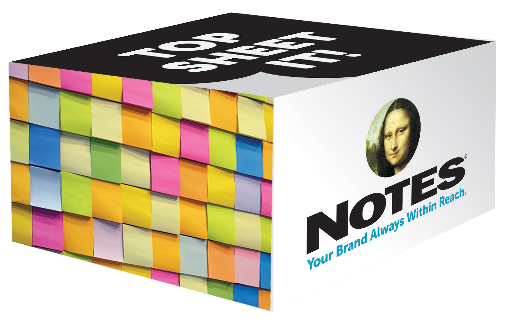 Stik-Withit® Note Cube ® – Half Size