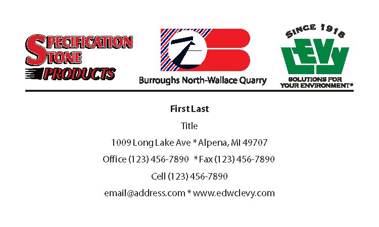 Burroughs and Stone Specification