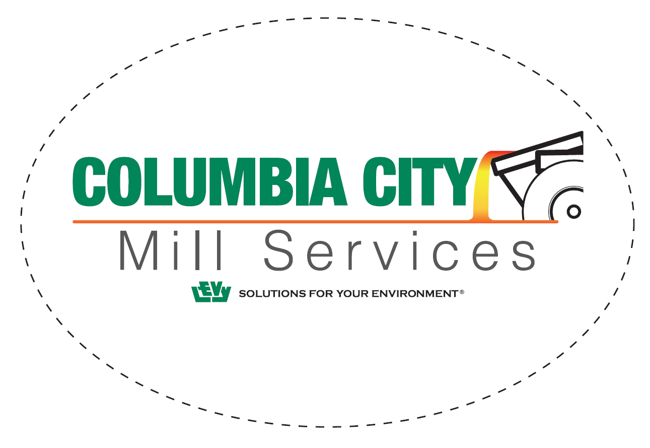 Columbia City Mill Service Hard Hat Labels