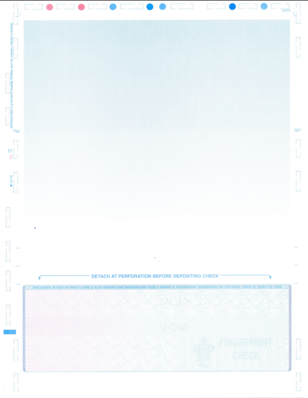 Pressure Seal Checks Red to Blue