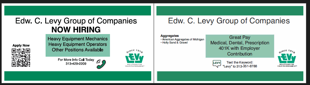 Recruitment Cards, American Agg, Holly SandGravel