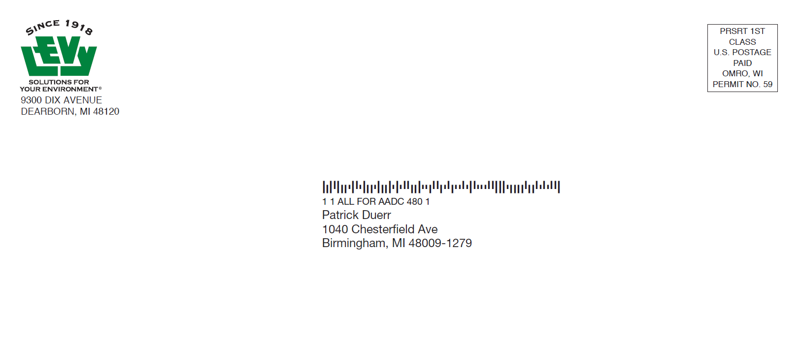 HR - Flyer/Envelope Print and Mail