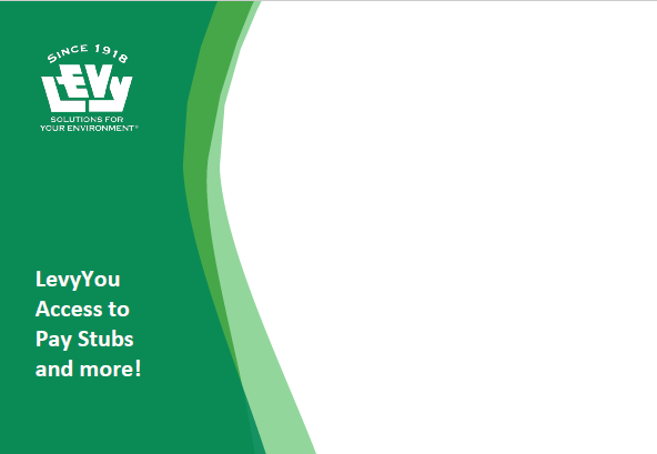 2 Levy Paystubs Postcard 4" x 6"