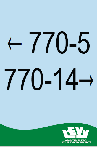 Equipment Signs, 12"x18" Reflective