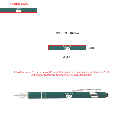 Ellipse Softy with Stylus - ColorJet - Full Color