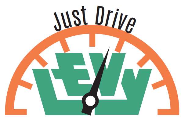 Hard Hat Labels Just Drive 3 x 2"