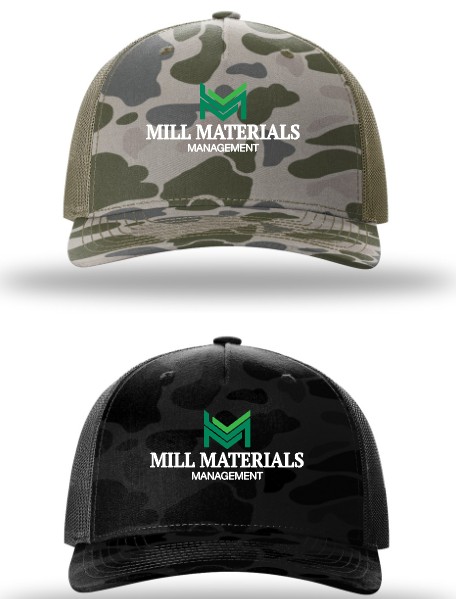 Richardson Printed Five-Panel Trucker Hat