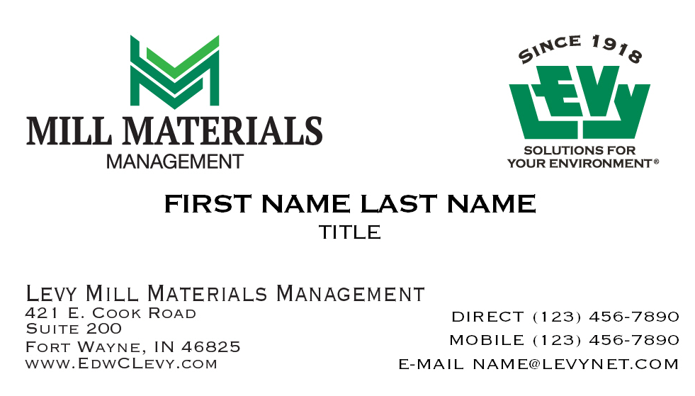 Mill Materials Management