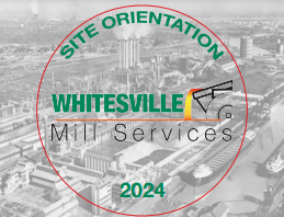 Whitesville Mill Services Hard Hat Labels