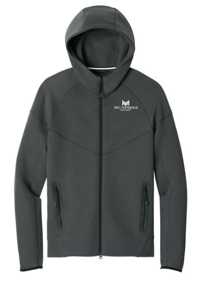 Nike Tech Fleece Full-Zip Hoodie - Anthracite Heather - XL