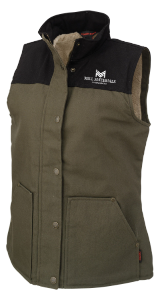 Women’s Duck Sherpa-Lined Vest