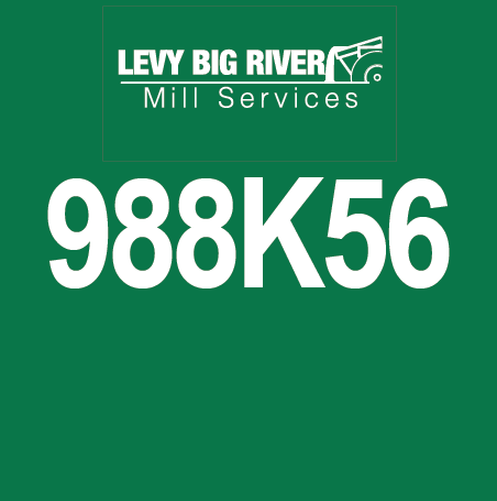 Conveyor ID Signs - 24" x 18" Reflective - Levy Big River