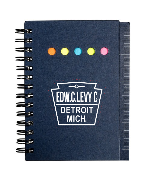 Mini-Sticky Notebook With Ruler