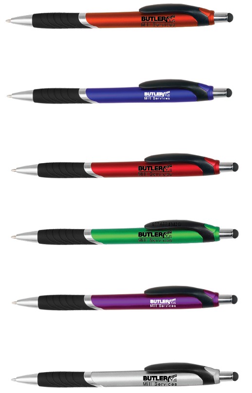 Plastic Pens with Screen Touch Stylus
