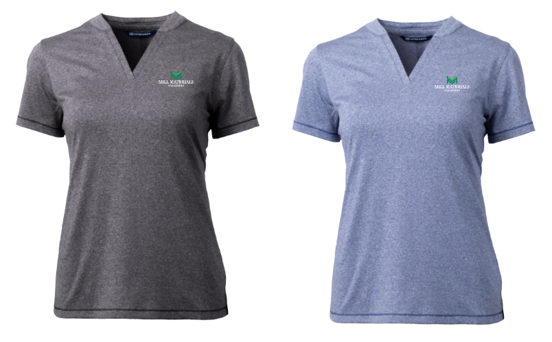 Cutter & Buck Forge Recycled Four-Way Stretch Heathered Womens Blade Top