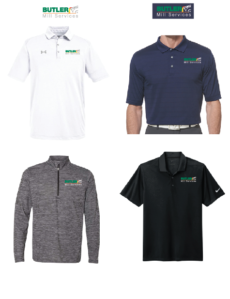 Aaron Kelley Apparel - Butler Mill Services Logo