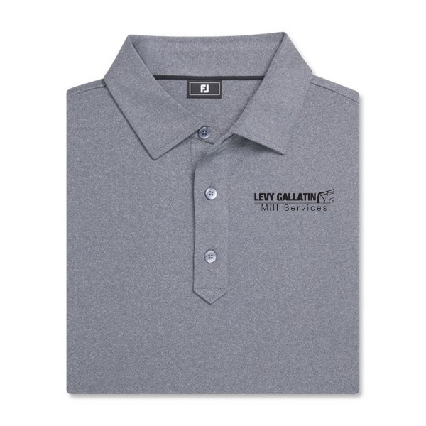 FootJoy ProDry Men's Performance Solid Lisle Set On Placket Shirt - HC