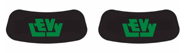 Eye Black Sticker Sports Strips - Green
