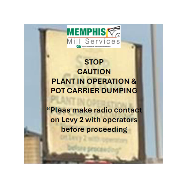 STOP Caution Sign - 3'x4'