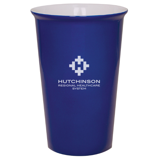 Laser Engraved Ceramic Latte Mug - 1 Point