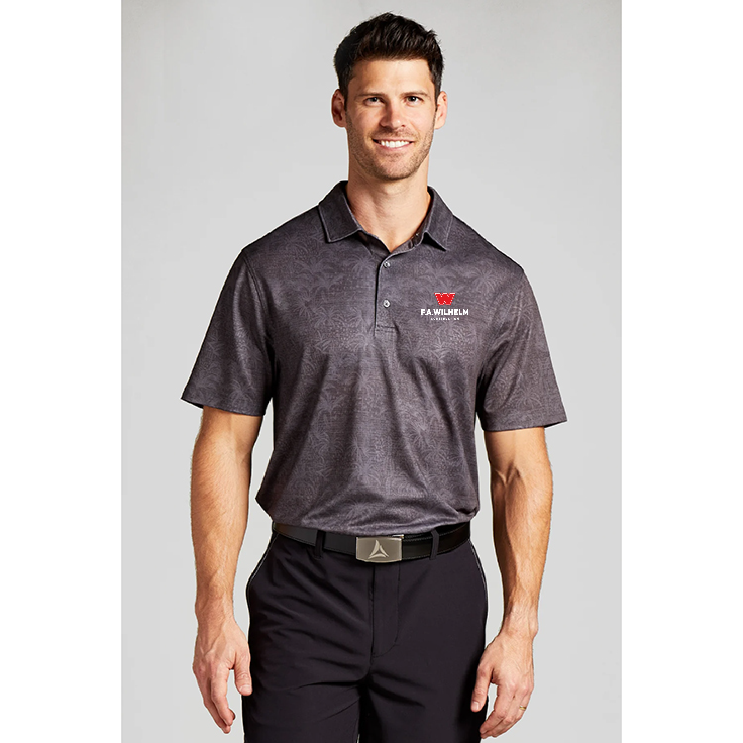 Bermuda Sands Bali Tropical Print Polo