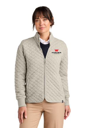Brooks Brothers® Women’s Diamond Quilt Full-Zip