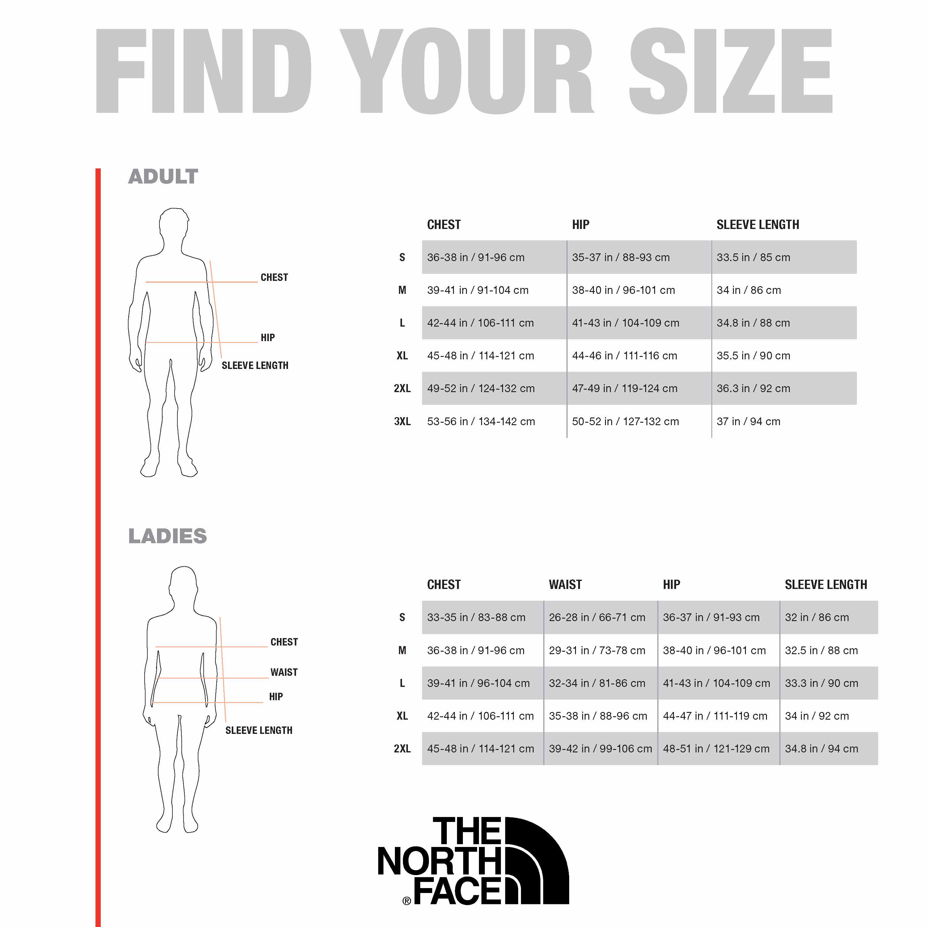 Size Charts