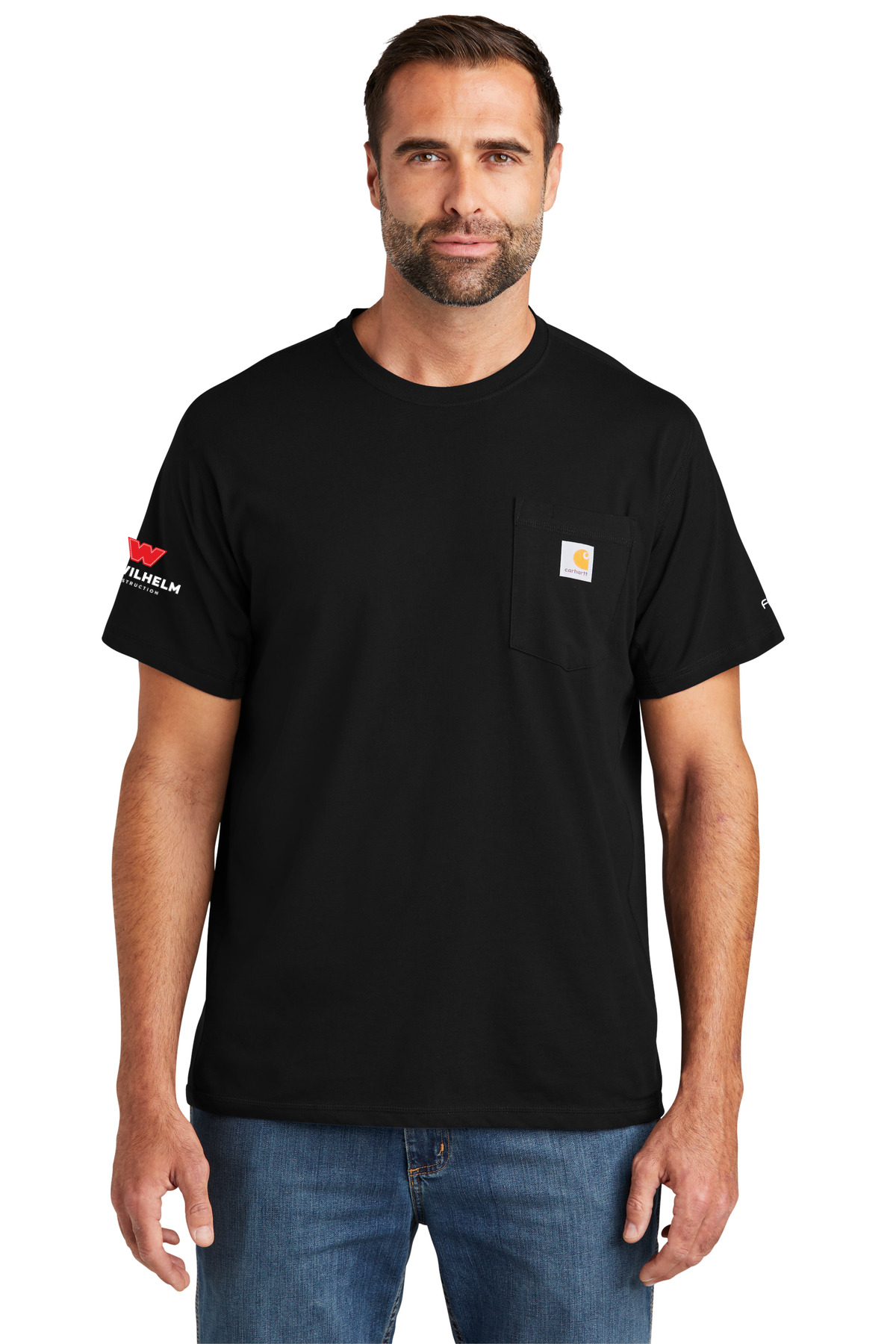 Carhartt Force Short Sleeve Pocket T-Shirt - Screenprint