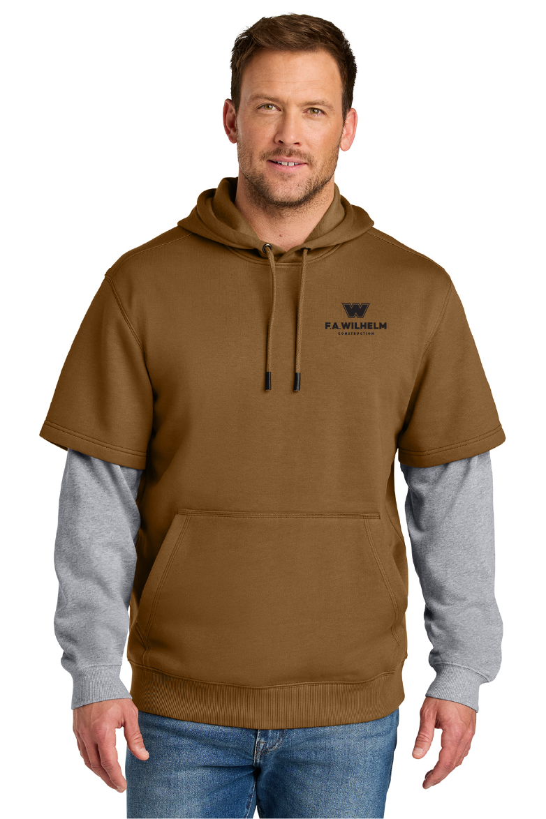 CornerStone® Tough Fleece Layered Hoodie