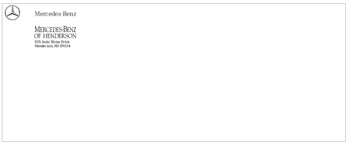 No Window Envelope, Regular Seal