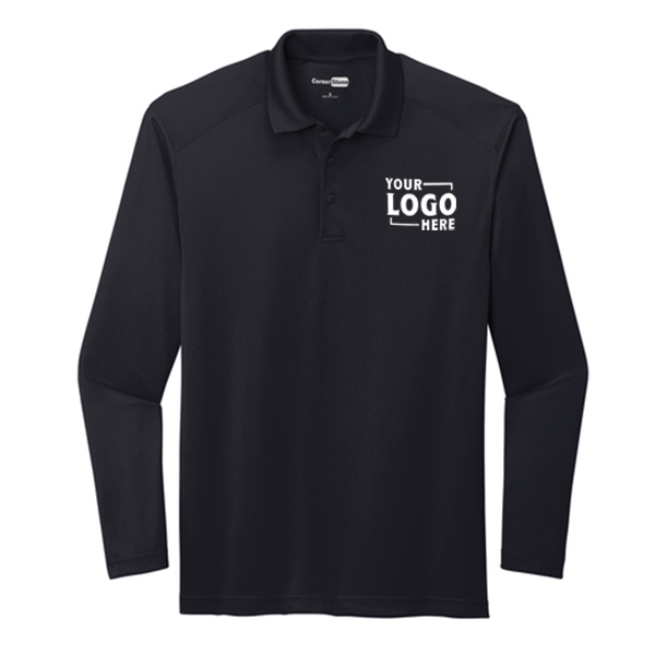 CornerStone Select Lightweight  Snag-Proof Long Sleeve Polo