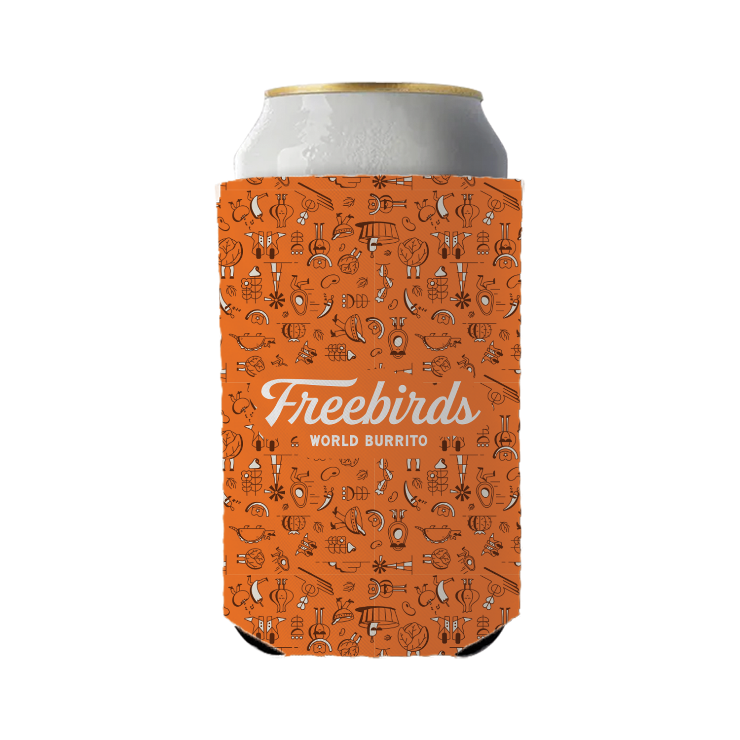 Freebirds Icon Can Koozie - Freebirds Icon Can Koozie