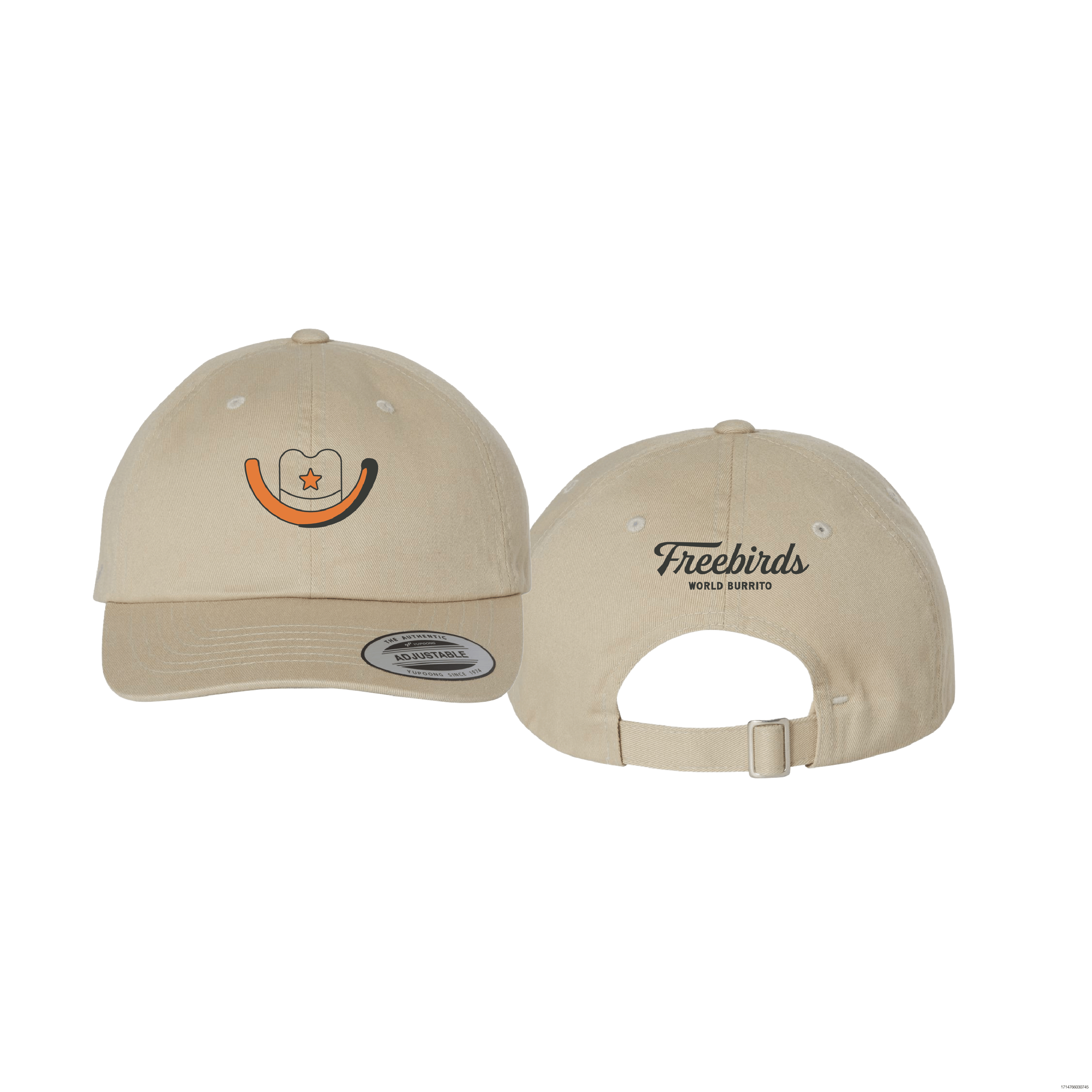 Freebirds Cowboy EcoWash Dad Hat - Freebirds Cowboy EcoWash Dad Hat