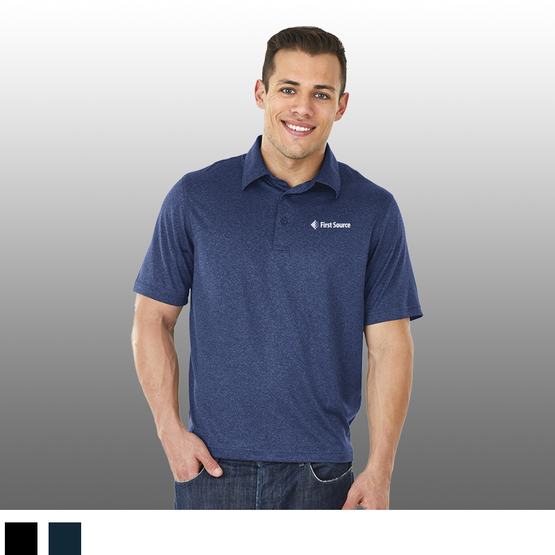 Men's Heathered Polo