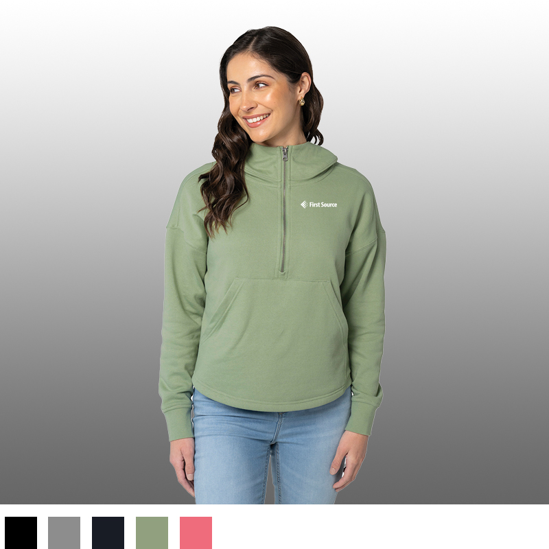Women's Willow Scallop Hem Hoodie