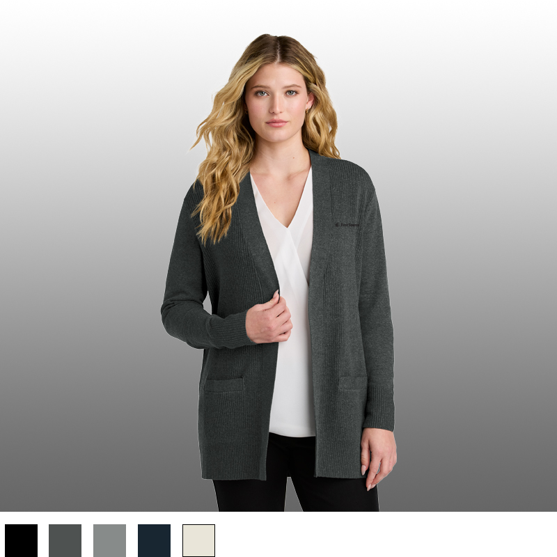 Port Authority® Women’s Easy Care Open-Front Cardigan Sweater