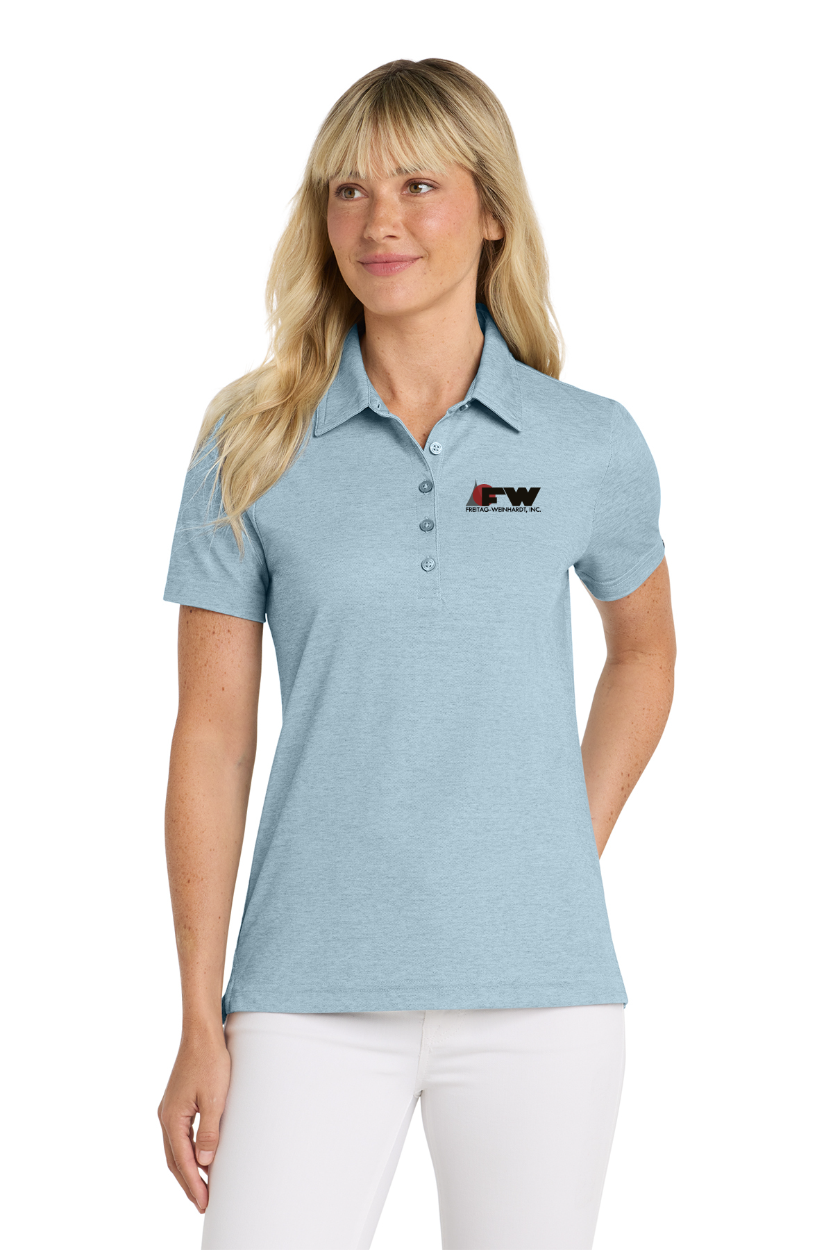 TravisMathew Ladies Oceanside Heather Polo