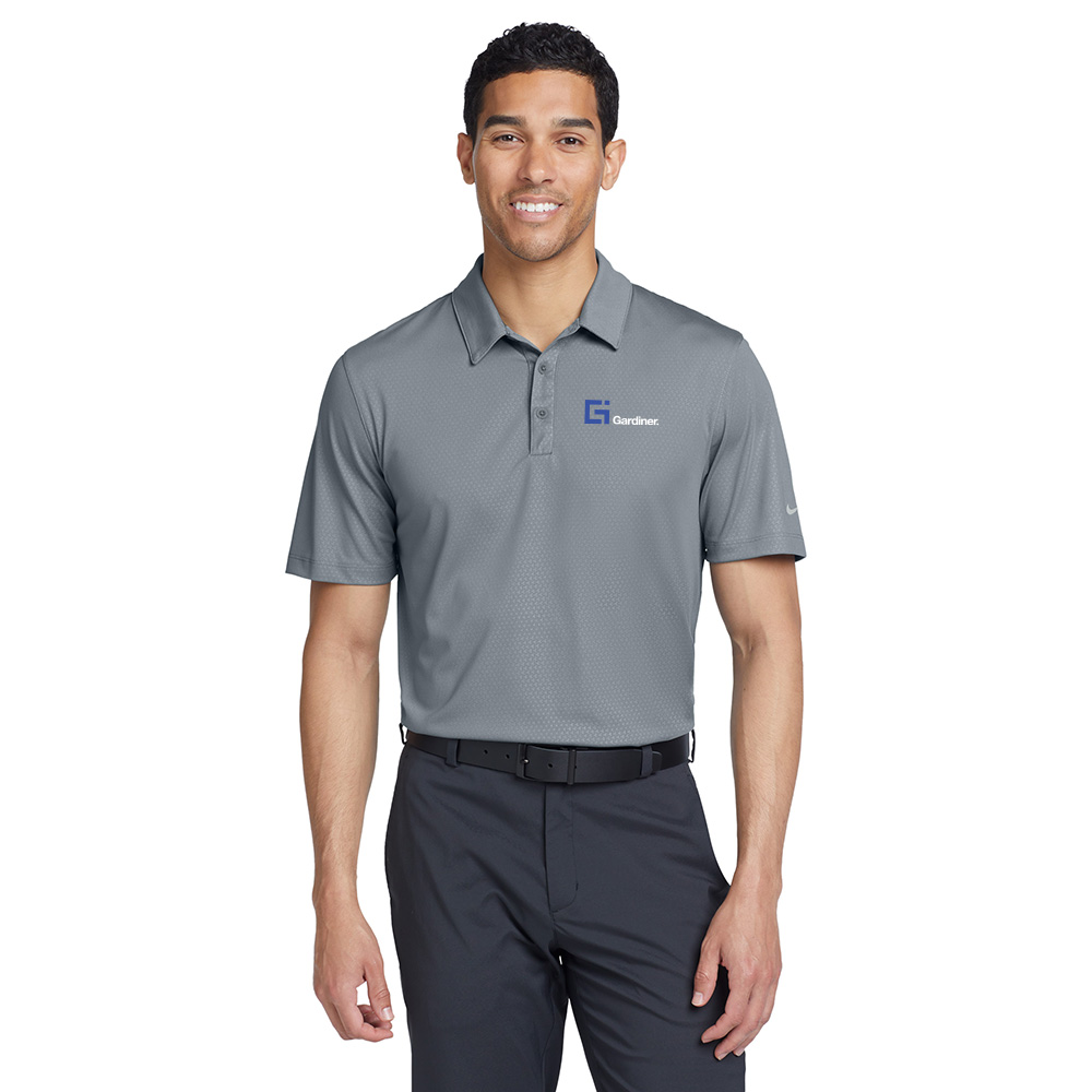 Nike Golf Dri-FIT Emboss Tri-Blade Polo - Custom