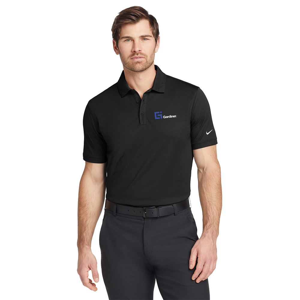 Nike Golf Dri-FIT Solid Icon Pique Polo - Custom