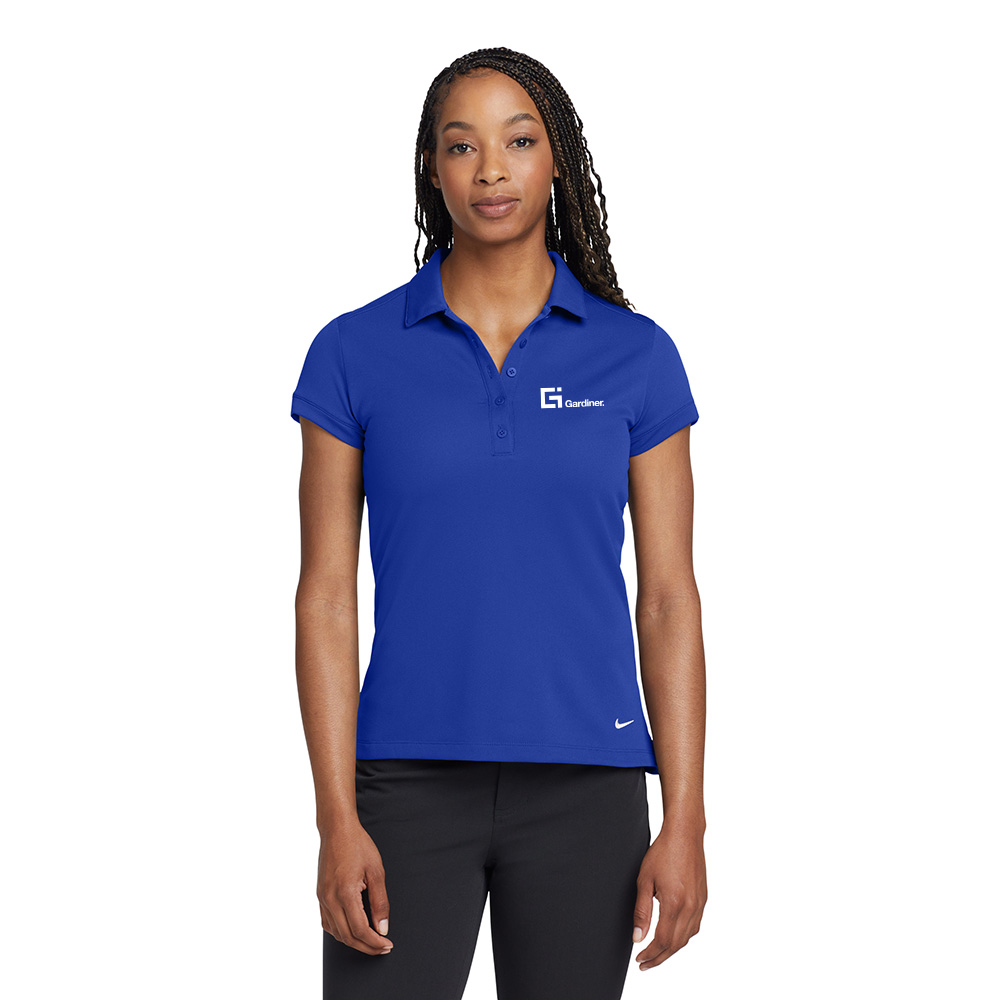 Nike Golf Ladies Dri-FIT Solid Icon Pique - Custom