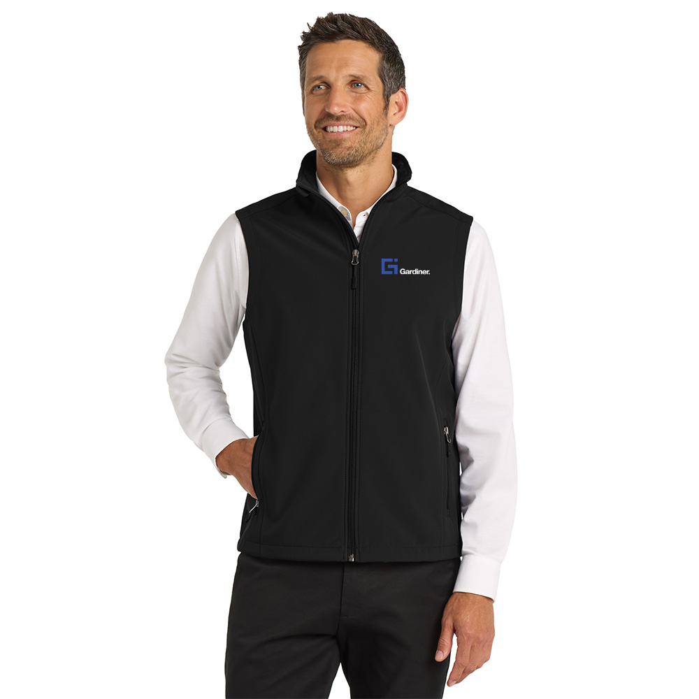 Men's Port Authority Core Soft Shell Vest - Custom